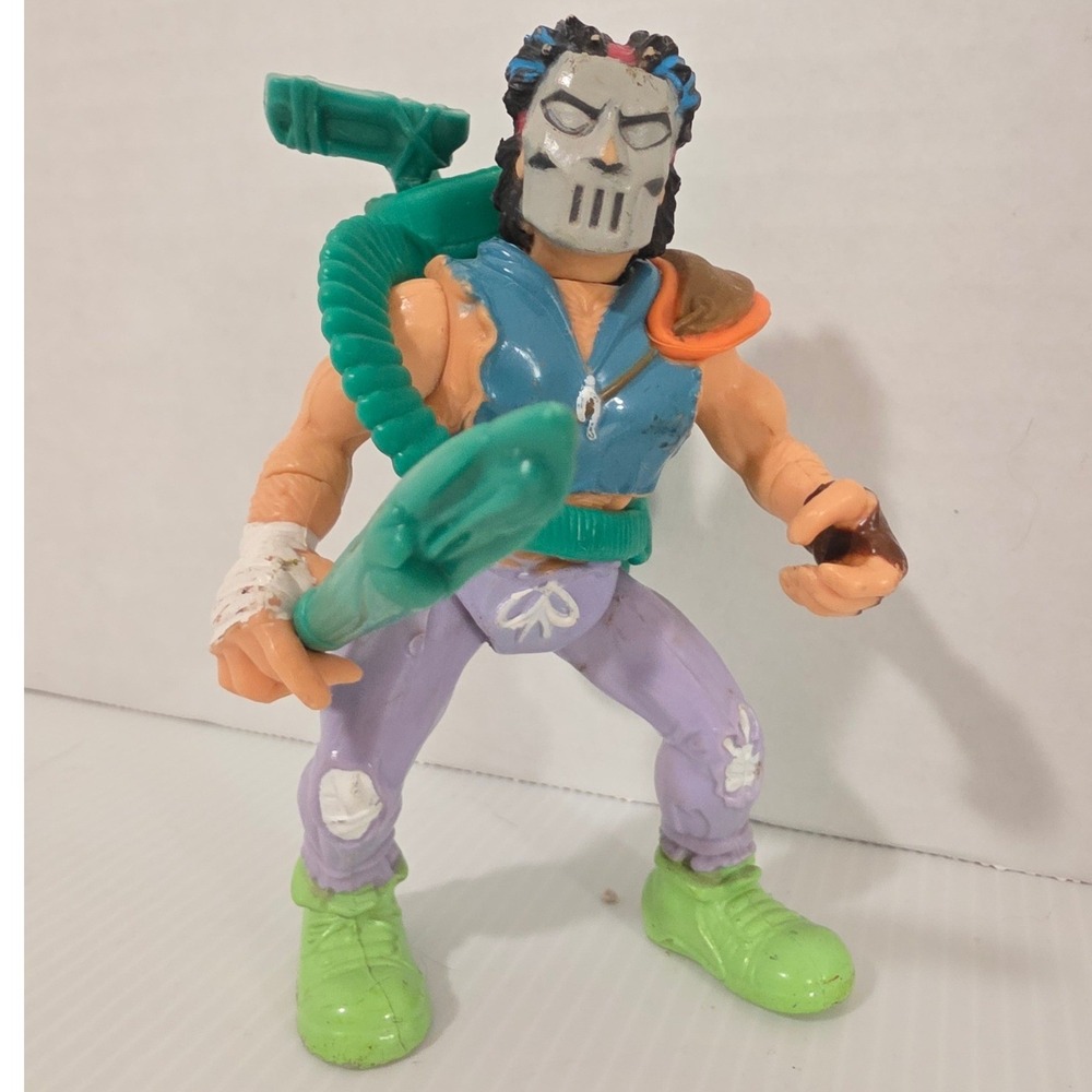 Playmates Casey Jones Action Figure 5in Multi Fair 1989 Mirage Studios